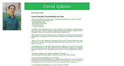 Desktop Screenshot of davidsplinter.com