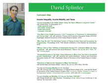 Tablet Screenshot of davidsplinter.com